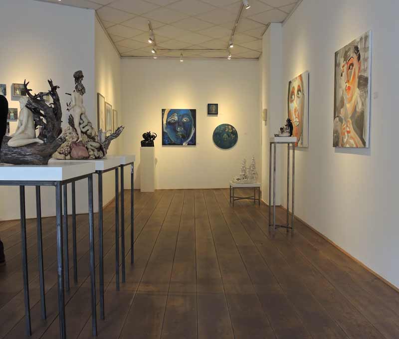 expo foto's/2022 mrt-apr. uitnodiging opening tentoonstelling VERBEELDING BRENGT JE OVERAL. in galerie de Roos van Tudor Leeuwarden
